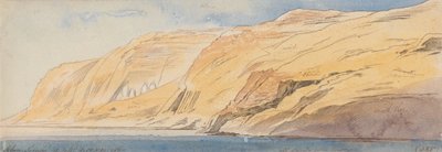 Abou Simbel, 1-10 pm, 9 février 1867 - Edward Lear